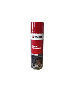 Spuitbus bodembescherming underbody coating niet overschilderbaar bitumen zwart 500ml Wurth
