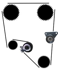 "Kit Courroie de Distribution Premium pour Renault et Volvo - Réf. 21430015"