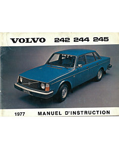 Manuel Volvo 242/244/245 1977 en Français