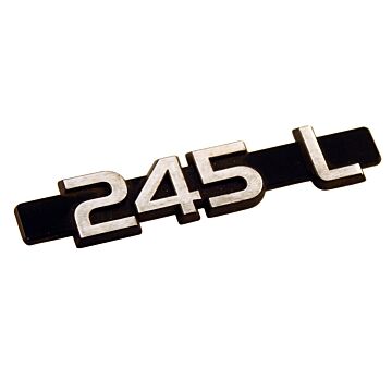 Embleem inch245Linch achterklep