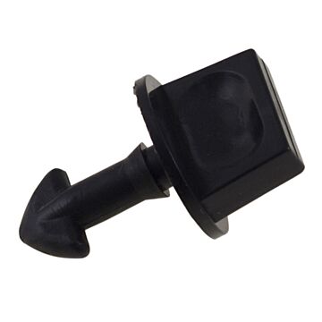 Knop draai  zwart voor zekeringkast interieur 240 260 262