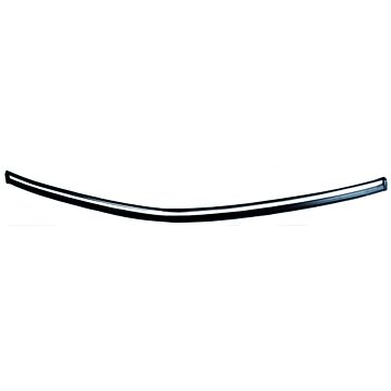 Sierlijst bumper 240+260 midden voor chroom/zwart