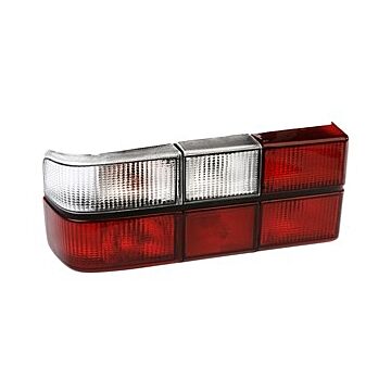 Achterlicht 240 sedan links 1979-1989 zwart met wit knipperlicht 35430013