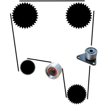 distributieriem set 850