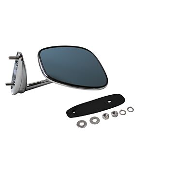 Spiegel Amazon P1800+140+164 origineel VOLVO met moertjes aan binnenzijde links en rechts HOH 6.5cm