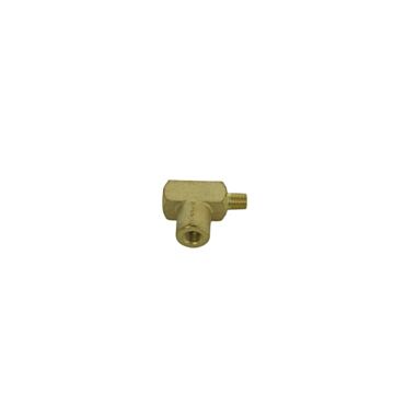 Oliezender verdeelstuk 1/8inch x 27 NPTF (extra aansluiting ) adapter voor oliedrukmeter 419834