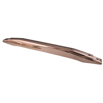Bumper P1800ES achter midden (672312) CHROOM ZONDER GATEN