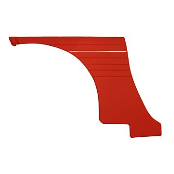 Bekleding P1800S zijpaneel links+rechts  achter rood  set incl 691042