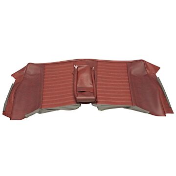 Bekleding Amazon 4D achterbankhoes rood rug 1965-1966 code 161+171+175+179