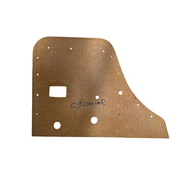 Bekleding Amazon 4D deurpaneel kaal board Rechtsachter