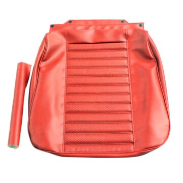 Bekleding Amazon stoelhoes rood vinyl zitting 1970 434-636 