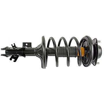 schokbreker set compleet met veer en veerpoot steun en lager S40 V40 -2000 Links voor