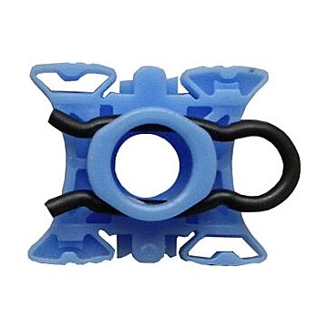Portierruit geleiding blok raam blauw 740+940+960+V90+S80+V70+S60+XC90 940 S90 S60 V70 S80 740 V90 Xc90 960