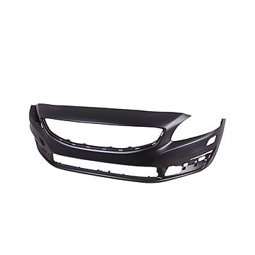 Bumper Voorzijde met Gaten voor Sproeiers Volvo S60 - V60 2014-2018 bumperkap