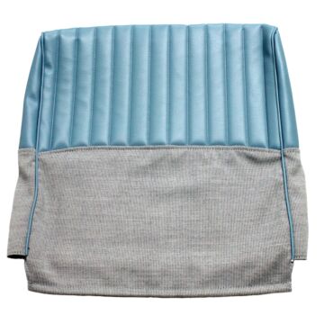 Bekleding PV544 stoelhoes rug blauw vinyl-stof 22-141