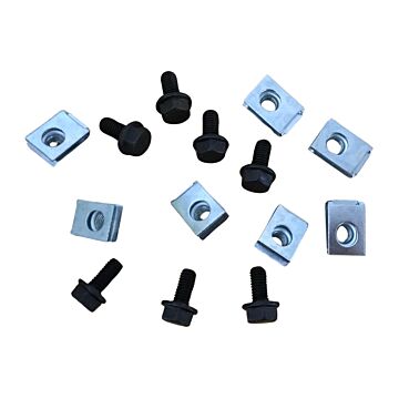 Flensbout set montage M8x16MM O.A. motorbeschermplaat 
