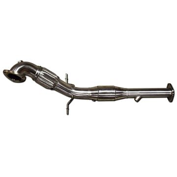 3 Inch Downpipe RVS met Racecat Volvo S60 - V70 - S80 Turbo -2009