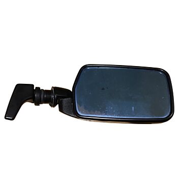 Miroir Volvo 240+260 réglable manuellement à droite complet avec poignée1980+ pièce Volvo n° 1255681U utilisé
