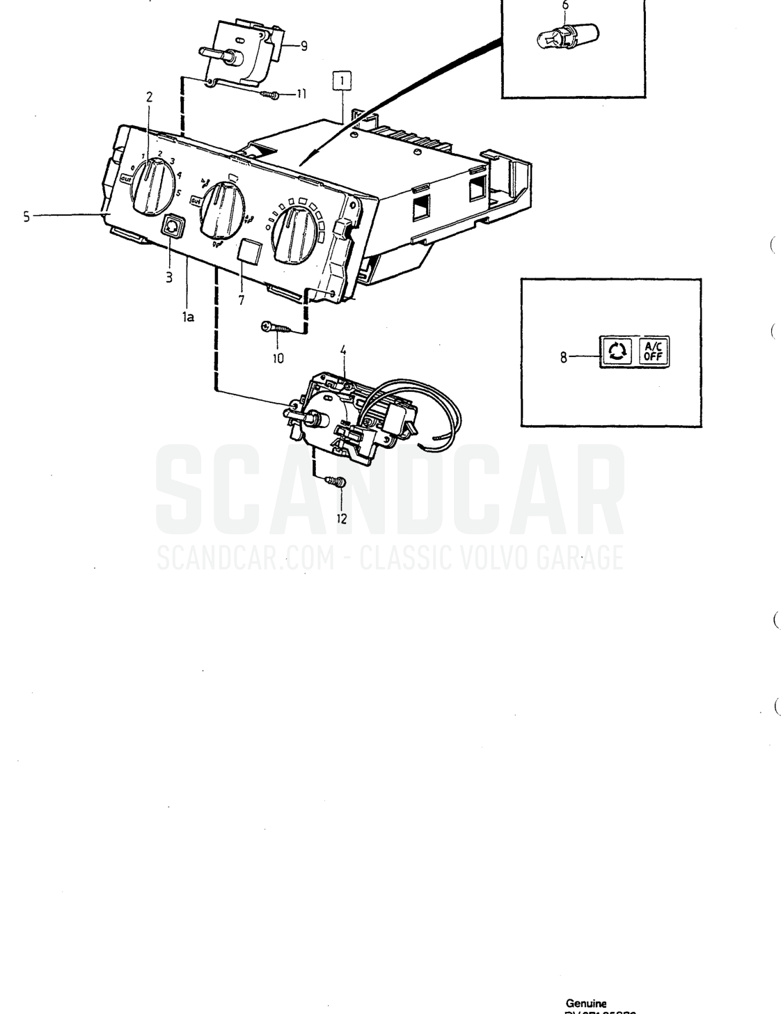 Carrosserie et intérieur, page 1726 - vue éclatée, Volvo série 940-960 à partir de 1994